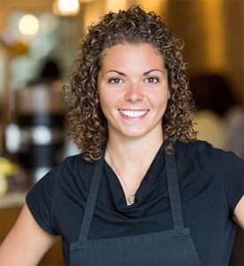 Happy employee of Altitude Chophouse